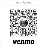 a qr code with the word venmo on it